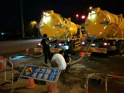 东昌府区清淤地下管网检测光固化修复管道清理化粪池环保工程图2