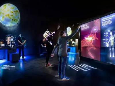 互动投影 互动橱窗 互动显示屏 互动显示墙图2