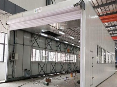 全自动整体移动喷漆房规格型号图2