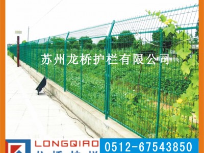 成都铁路护栏网 成都高速公路护栏网 浸塑绿色铁丝网 龙桥图2