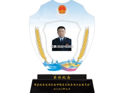 透明工艺奖牌,麦穗奖牌,劳动模范奖牌,政府评选活动奖牌图2