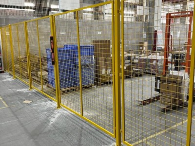 加厚车间隔离防护围栏网厂家直供车间隔离网图2